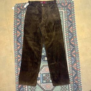 Old Navy Men’s Brown corduroy pants, Straight leg, 33 Long Deadstock